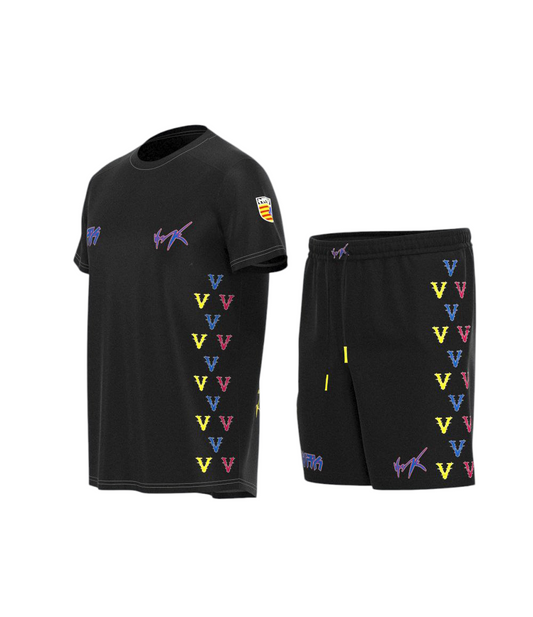 Ensemble Short T-Shirt Vrunk Noir
